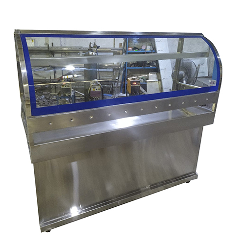 Roll counter without glass & with glass (straight / bend)