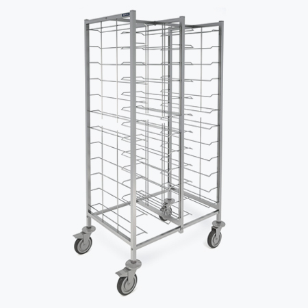Open tray trolley