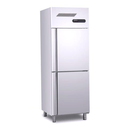 Two door vertical freezer & chiller