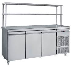 three door under counter freezer & chiller