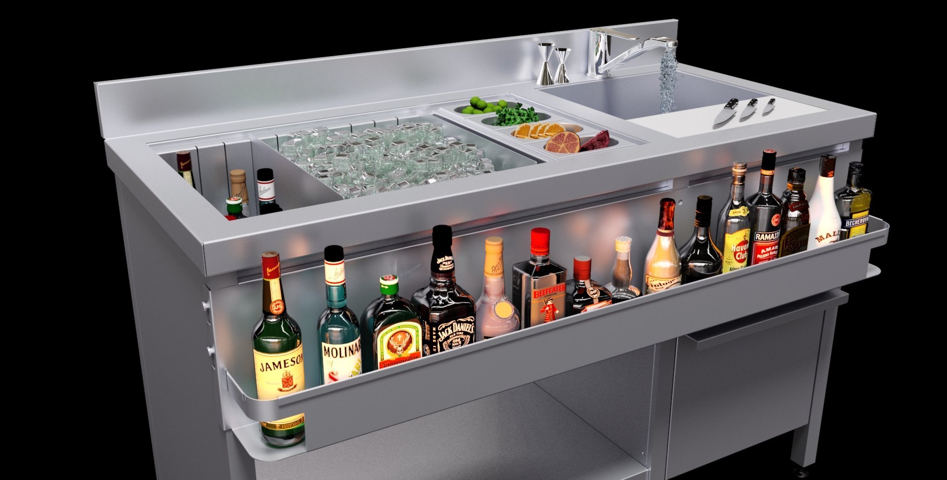 Cocktail station